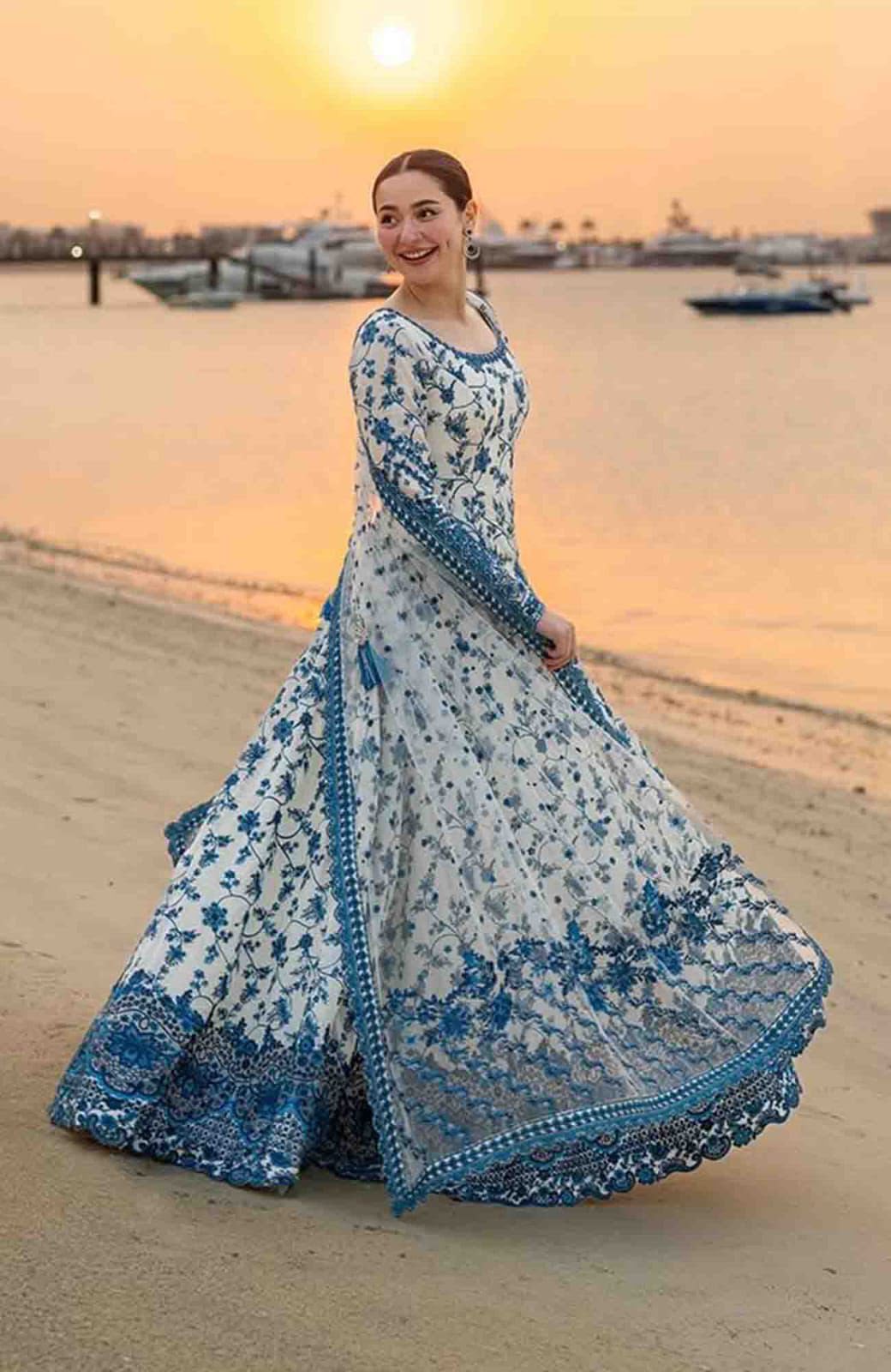 Faiza Saqlain 6163 | Unstitched Airjet Lawn Suit