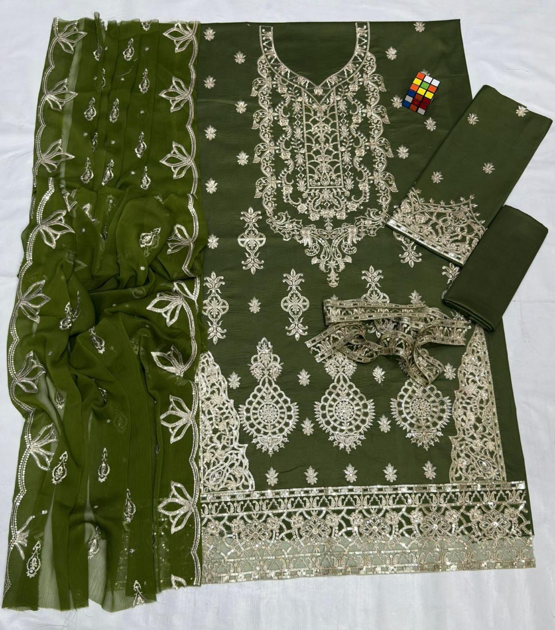 Ayesha Khan 1133 | Unstitched Airjet Lawn Suit