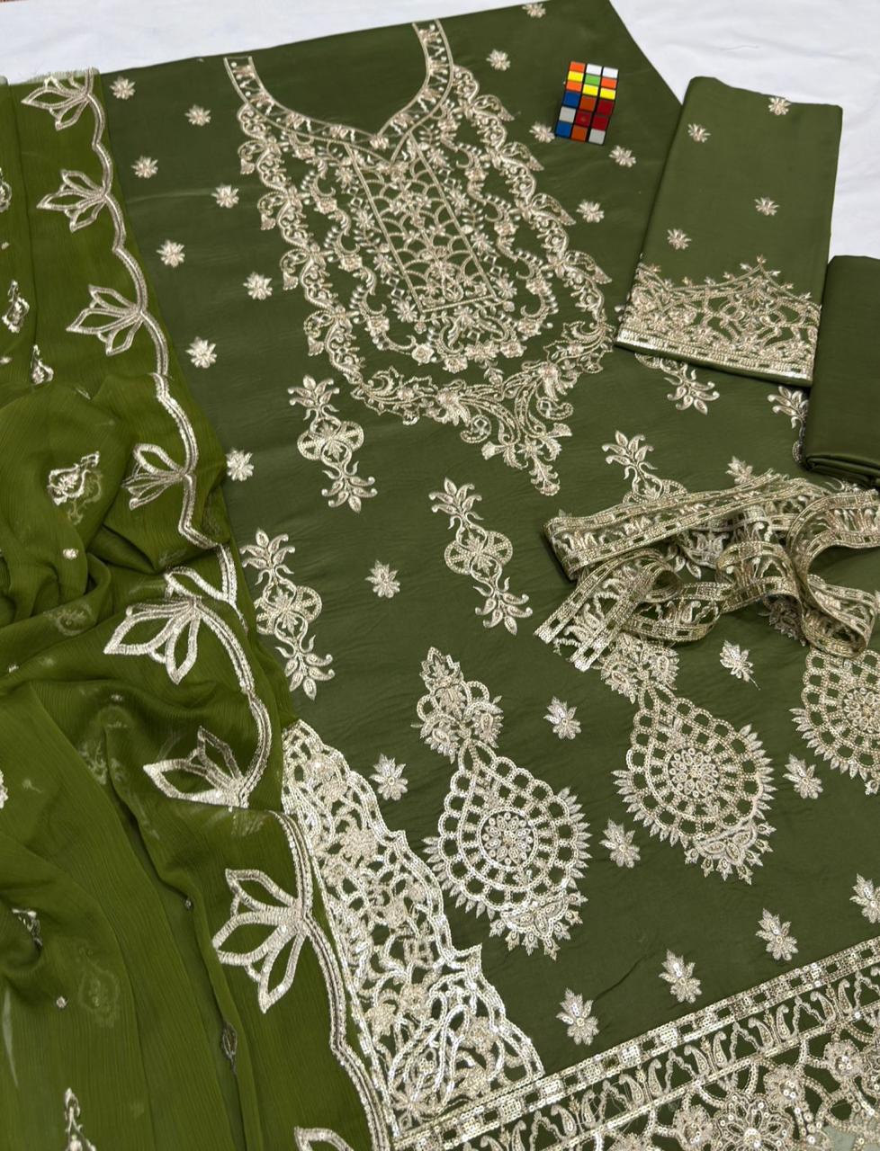 Ayesha Khan 1133 | Unstitched Airjet Lawn Suit