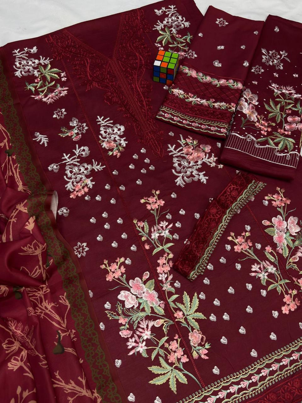 Sobia Nazir 1137 | Unstitched Airjet Lawn Suit