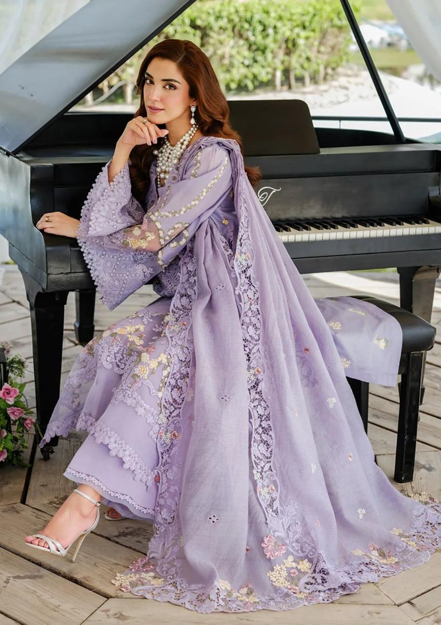 Elaf 1216 | Unstitched Airjet Lawn Suit