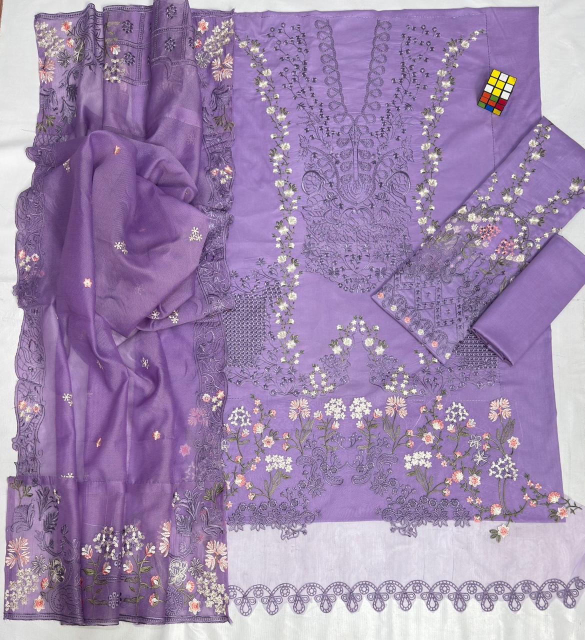 Elaf 1216 | Unstitched Airjet Lawn Suit