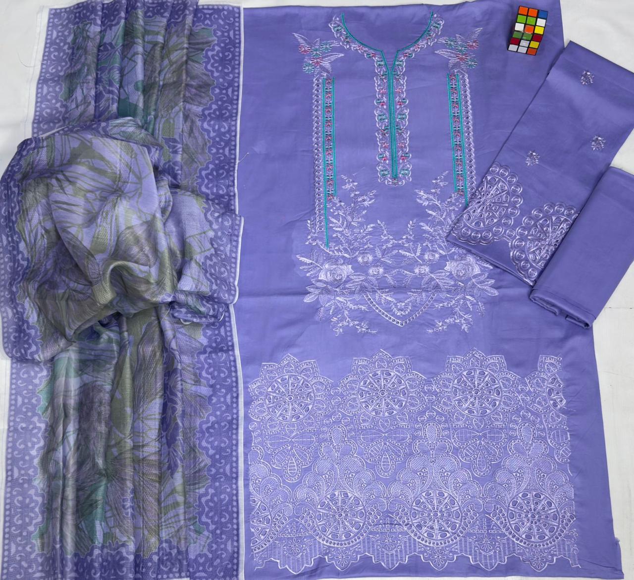 Mushq 1256 | Unstitched Airjet Lawn Suit