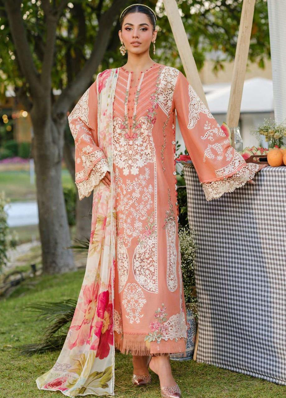 Elaf 1180 | Unstitched Airjet Lawn Suit