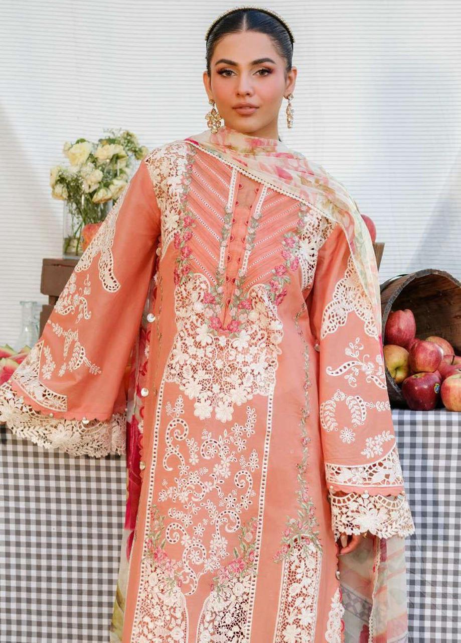 Elaf 1180 | Unstitched Airjet Lawn Suit