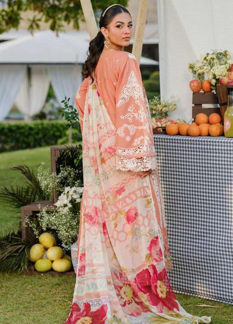 Elaf 1180 | Unstitched Airjet Lawn Suit