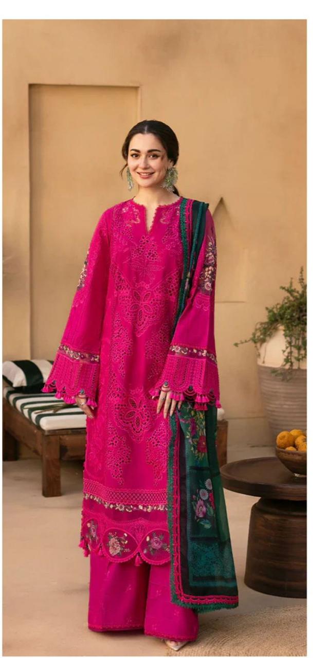 Saira Rizwan 1221 | Unstitched Airjet Lawn Suit