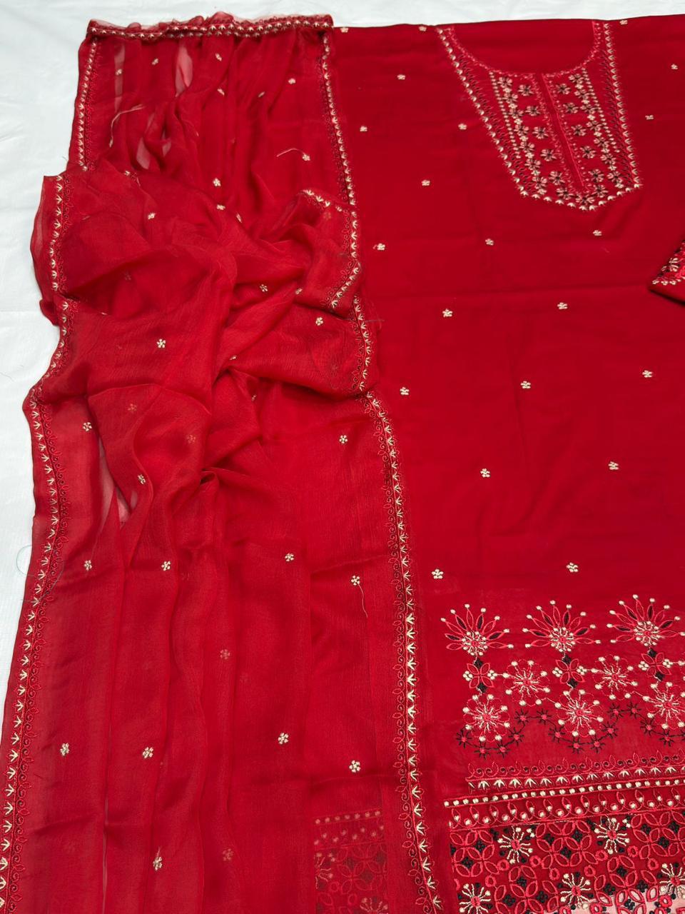 Veezel 1211 | Unstitched Airjet Lawn Suit