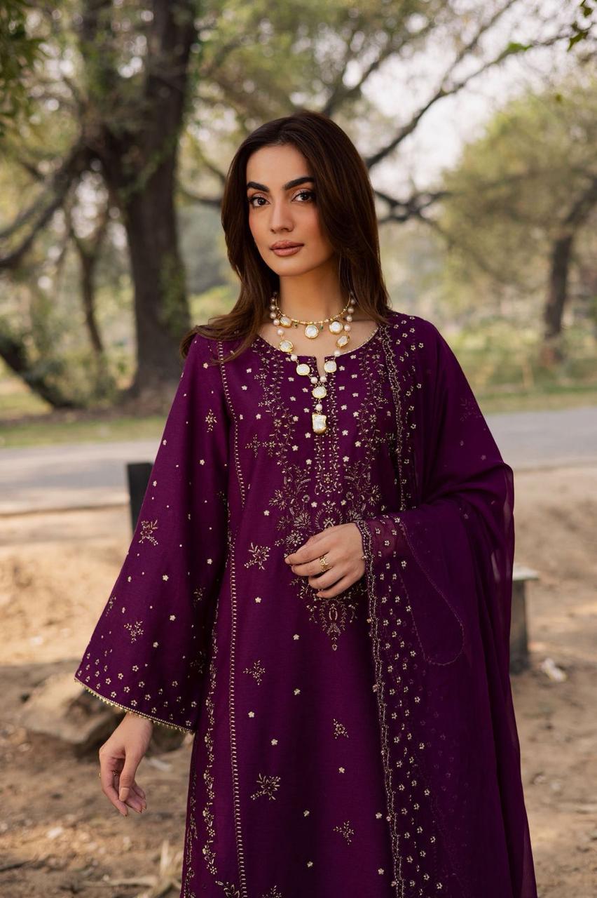 Farasha 1132 | Unstitched Airjet Lawn Suit