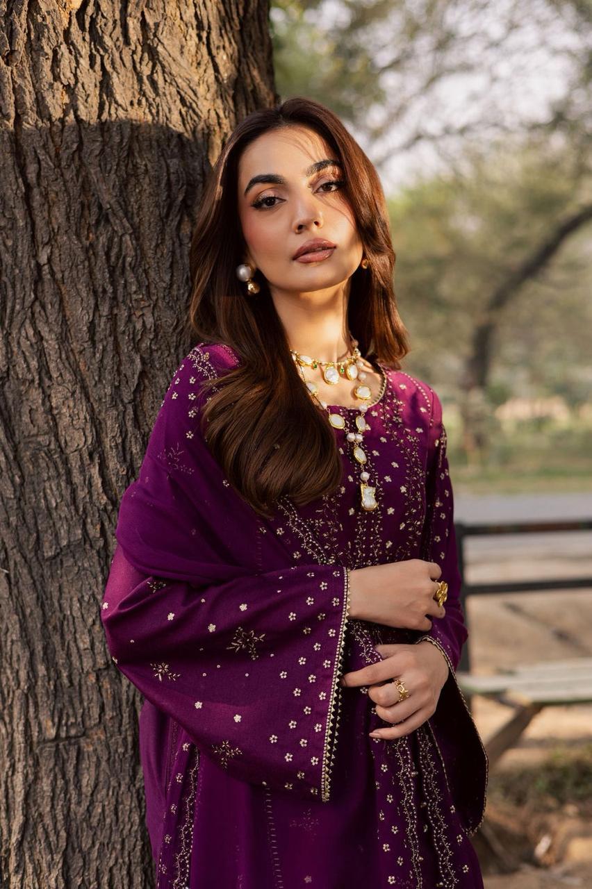 Farasha 1132 | Unstitched Airjet Lawn Suit