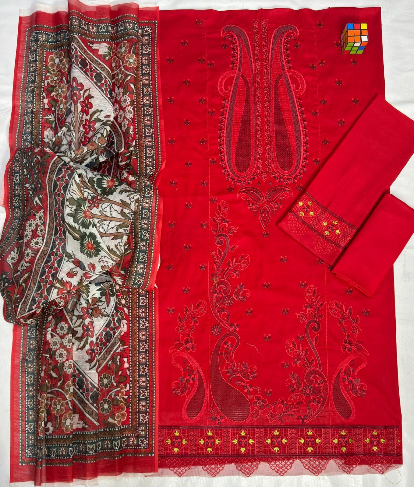 Batik 1226 | Unstitched Airjet Lawn Suit