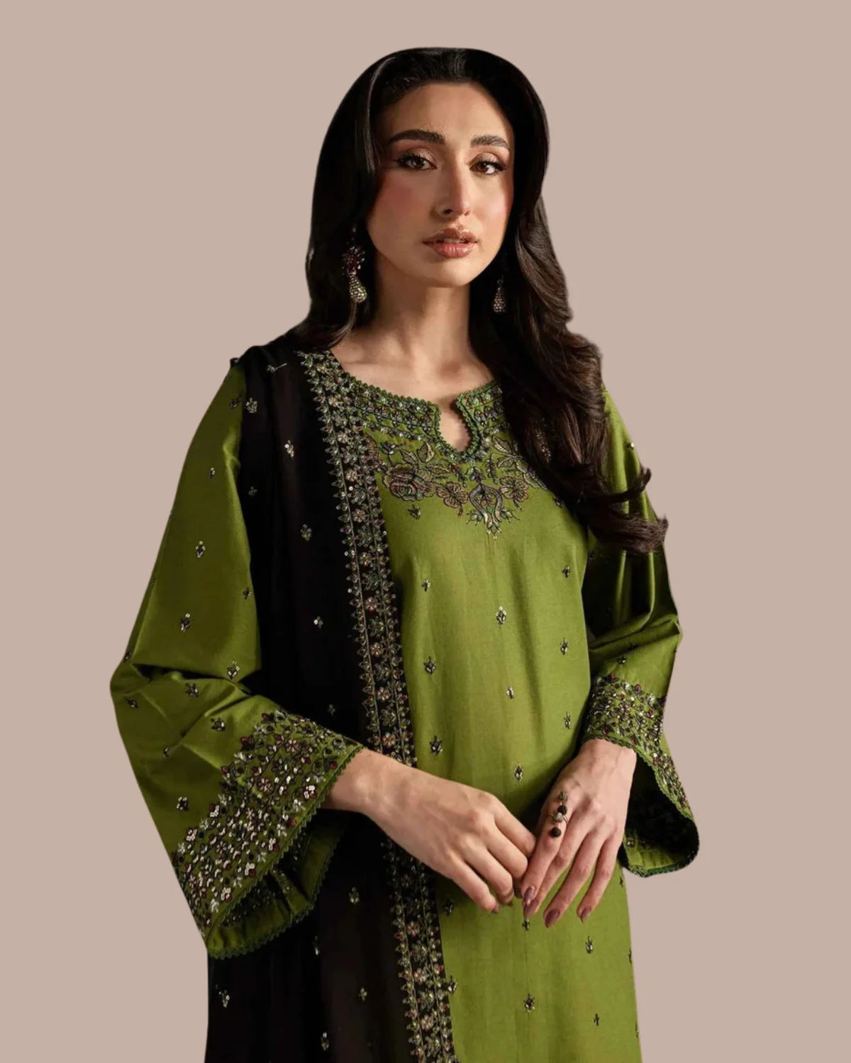Batik 14th August Special Collection – Code 1259 | Premium Embroidered Lawn 3 Piece Suit